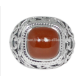 Red Onyx Gemstone 925 Bijoux en argent massif